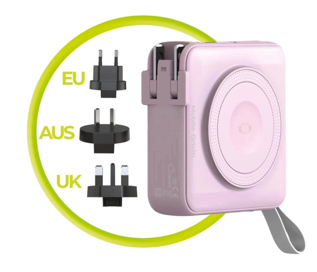Mobile Origin PowerBank & Travel Charger 10 000 mAh Lightning/USB-C Cable - 1373085 - zdjęcie 6